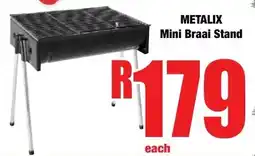 Boxer Superstores METALIX Mini Braai Stand offer