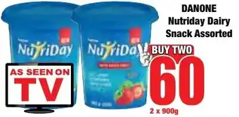Boxer Superstores DANONE Nutriday Dairy Snack Assorted offer