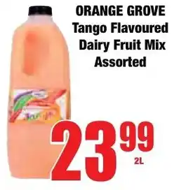 Boxer Superstores ORANGE GROVE Tango Flavoured Dairy Fruit Mix Assorted offer