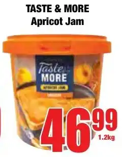 Boxer Superstores TASTE & MORE Apricot Jam offer