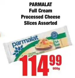 Boxer Superstores PARMALAT Full Cream Processed Cheese Slices Assorted offer