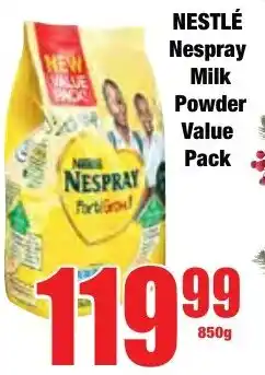 Boxer Superstores NESTLÉ Nespray Milk Powder Value Pack offer