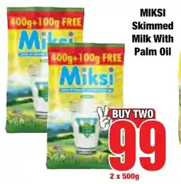 Boxer Superstores MIKSI Skimmed Milk With Palm Oil offer