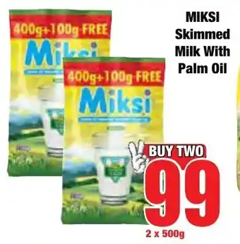 Boxer Superstores MIKSI Skimmed Milk With Palm Oil offer