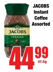 Boxer Superstores JACOBS Instant Coffee Assorted offer