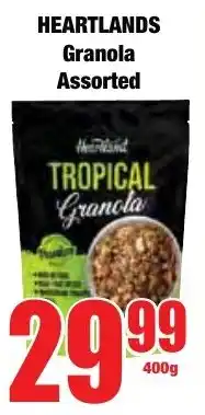 Boxer Superstores HEARTLANDS Granola Assorted offer
