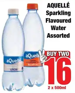 Boxer Superstores AQUELLÉ Sparkling Flavoured Water Assorted offer
