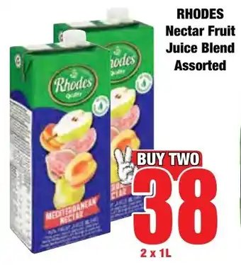 Boxer Superstores RHODES Nectar Fruit Juice Blend Assorted offer