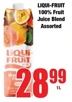 Boxer Superstores LIQUI-FRUIT 100% Fruit Juice Blend Assorted offer