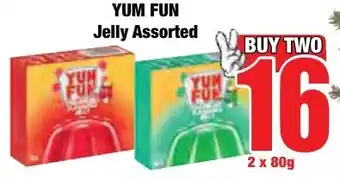 Boxer Superstores YUM FUN Jelly Assorted offer