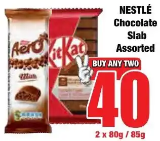 Boxer Superstores NESTLÉ Chocolate Slab Assorted offer