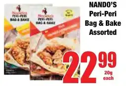 Boxer Superstores NANDO'S Peri-Peri Bag & Bake Assorted offer