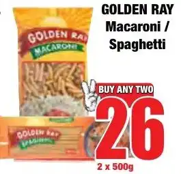 Boxer Superstores GOLDEN RAY Macaroni/ Spaghetti offer