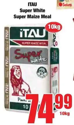 Boxer Superstores ITAU Super White Super Maize Meal offer