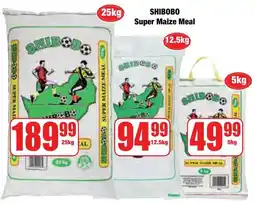 Boxer Superstores SHIBOBO Super Maize Meal offer
