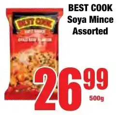 Boxer Superstores BEST COOK Soya Mince Assorted offer