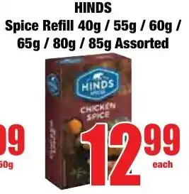 Boxer Superstores HINDS Spice Refill Assorted offer