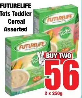 Boxer Superstores FUTURELIFE Tots Toddler Cereal Assorted offer