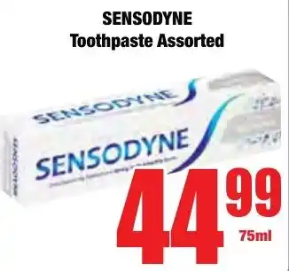 Boxer Superstores SENSODYNE Toothpaste Assorted offer