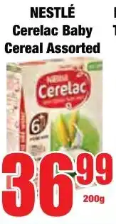 Boxer Superstores NESTLÉ Cerelac Baby Cereal Assorted offer