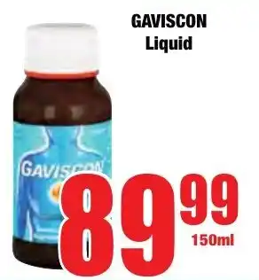 Boxer Superstores GAVISCON Liquid offer