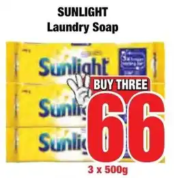 Boxer Superstores SUNLIGHT Laundry Soap offer