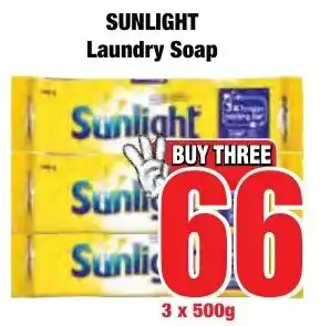 Boxer Superstores SUNLIGHT Laundry Soap offer
