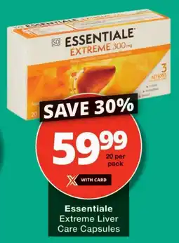 Checkers Essentiale Extreme Liver Care Capsules offer