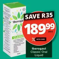 Checkers Iberogast Classic Oral Liquid offer