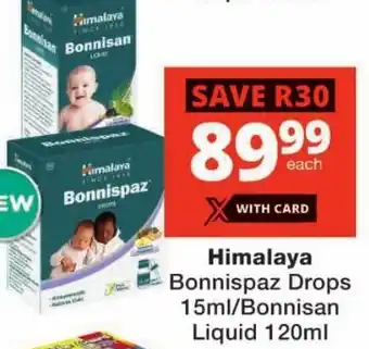 Checkers Himalaya Bonnispaz Drops/ Bonnisan Liquid offer