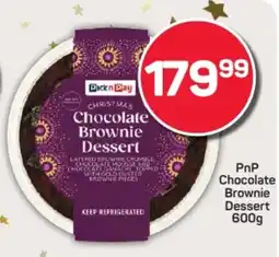 Pick n Pay Hypermarket PnP Chocolate Brownie Dessert offer