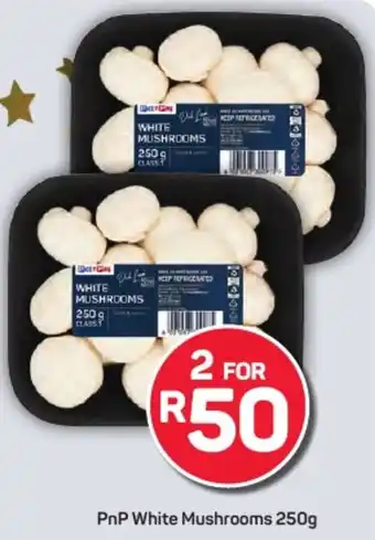 Pick n Pay Hypermarket PnP White Mushrooms offer