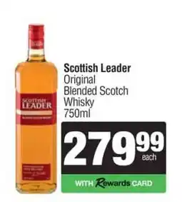 Spar Tops Scottish Leader offer