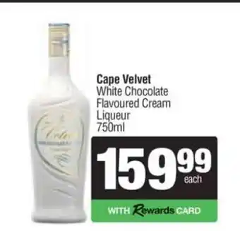 Spar Tops Cape Velvet offer