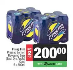 Spar Tops FLYING FISH offer