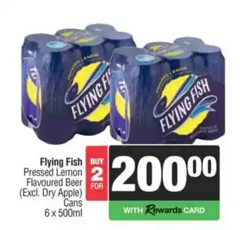 Spar Tops FLYING FISH offer