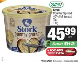 Spar Stork Country Spread offer