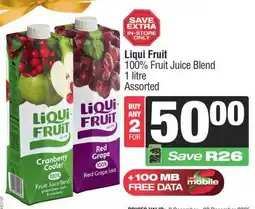 Spar Liqui Fruit offer