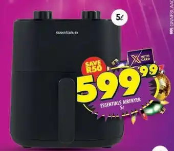 Shoprite ESSENTIALS AIRFRYER offer