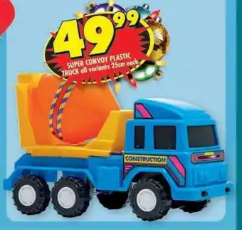 Shoprite SUPER CONVOY PLASTIC TRUCK offer