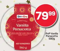 Pick n Pay Hypermarket PnP Vanilla Panacotta offer