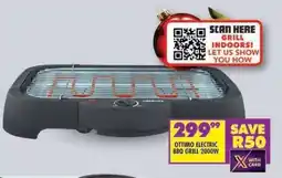 Shoprite OTTIMO ELECTRIC BBQ GRILL 2000W offer