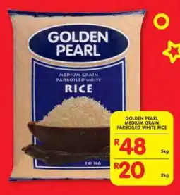 Shoprite GOLDEN PEARL MEDIUM GRAIN PARBOILED WHITE RICE offer