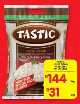 Shoprite Tastic Long Grain Parboiled White Rice offer