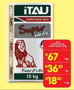 Shoprite ITAU Super White Super Maize Meal offer