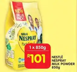 Shoprite NESTLÉ NESPRAY MILK POWDER 850g offer