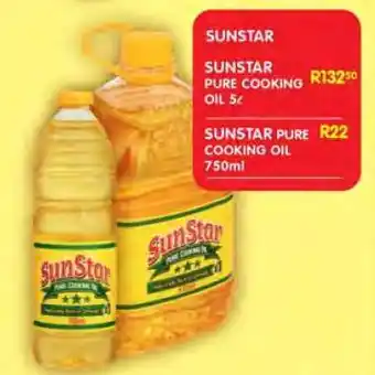 Shoprite SUNSTAR PURE COOKING OIL 750ml offer