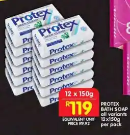 Shoprite Protex Bath Soap offer