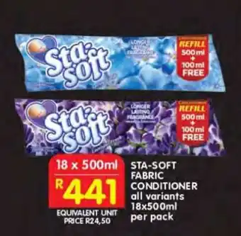 Shoprite STA-SOFT Fabric Conditioner offer