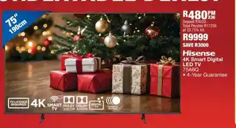 OK Furniture Hisense 4K Smart Digital LED TV offer